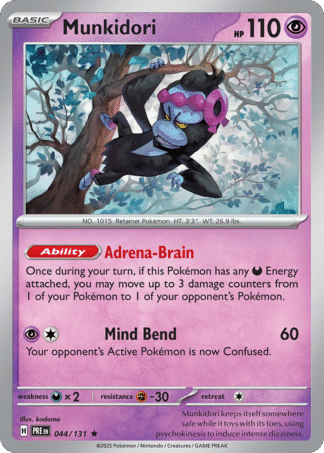 Munkidori - Prismatic Evolutions