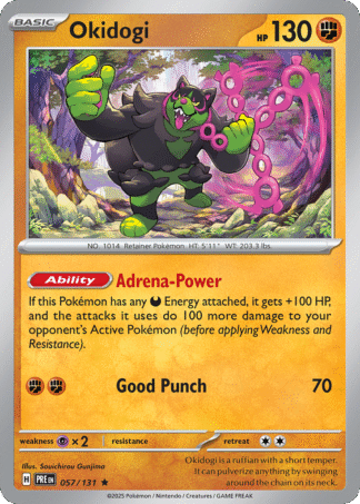 Okidogi Poke Ball - Prismatic Evolutions