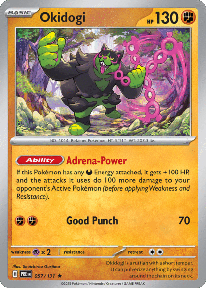 Okidogi Poke Ball - Prismatic Evolutions
