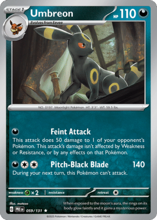 Umbreon Poke Ball - Prismatic Evolutions