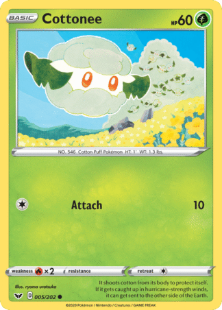 Cottonee Reverse - Sword & Shield