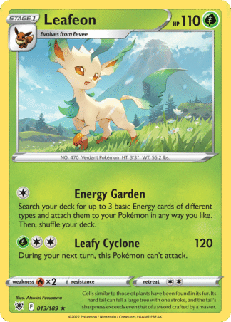 Leafeon Reverse - Astral Radiance
