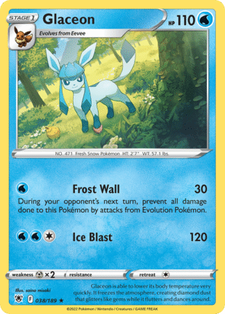Glaceon Reverse - Astral Radiance