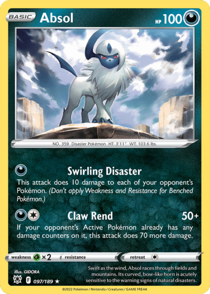Absol Reverse - Astral Radiance