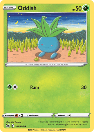 Oddish Reverse - Lost Origin