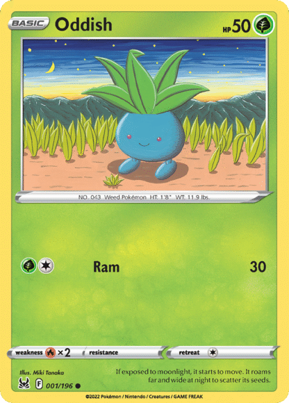 Oddish Reverse - Lost Origin