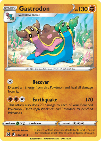 Gastrodon Reverse - Lost Origin