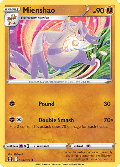 Mienshao Reverse - Lost Origin