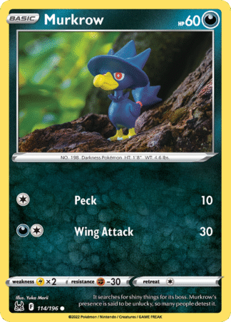 Murkrow Reverse - Lost Origin