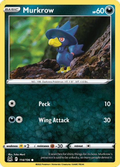 Murkrow Reverse - Lost Origin