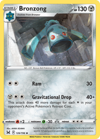 Bronzong Reverse - Lost Origin