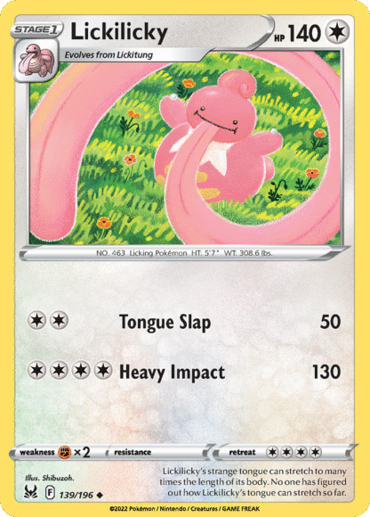 Lickilicky Reverse - Lost Origin