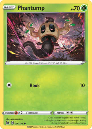 Phantump Reverse - Lost Origin