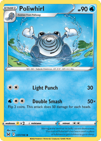 Poliwhirl Reverse - Lost Origin