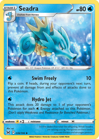 Seadra Reverse - Lost Origin