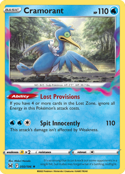 Cramorant Reverse - Lost Origin