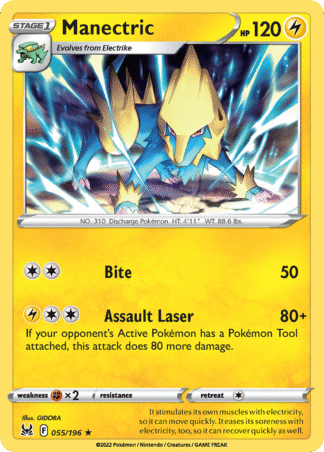 Manectric Reverse - Lost Origin