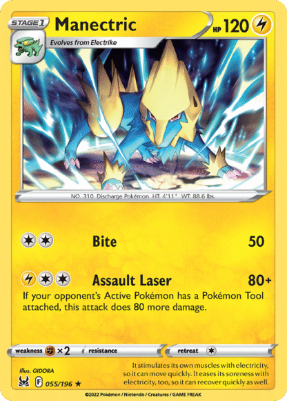 Manectric Reverse - Lost Origin
