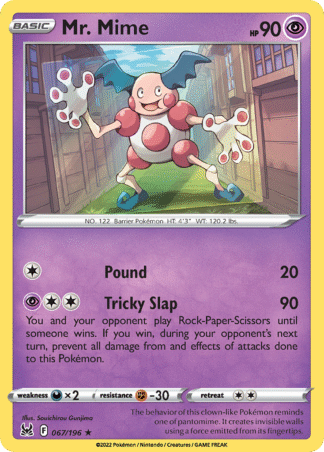 Mr. Mime Reverse - Lost Origin
