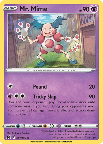 Mr. Mime Reverse - Lost Origin