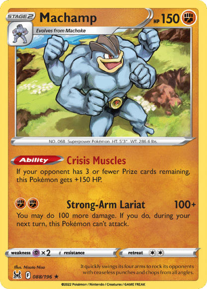 Machamp Reverse - Lost Origin