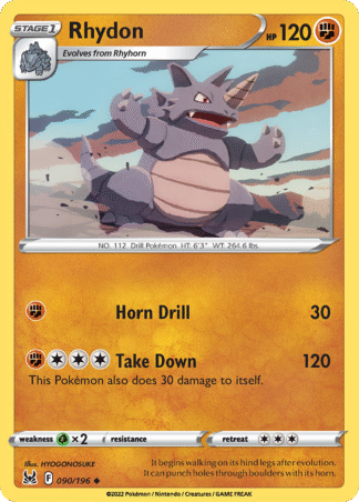Rhydon Reverse - Lost Origin