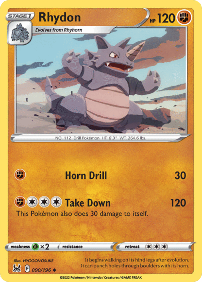 Rhydon Reverse - Lost Origin