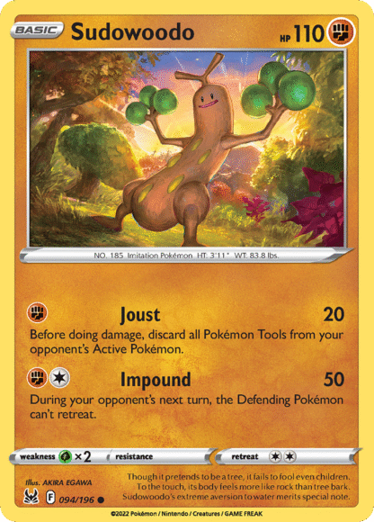 Sudowoodo Reverse - Lost Origin
