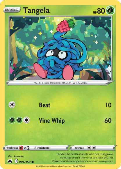 Tangela Reverse - Crown Zenith