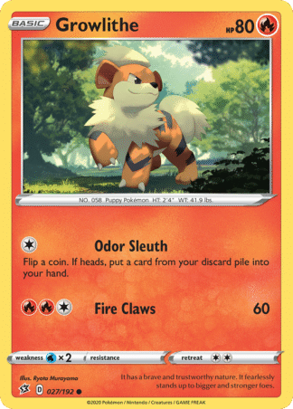 Growlithe Reverse - Rebel Clash