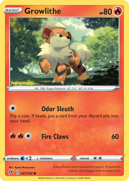 Growlithe Reverse - Rebel Clash