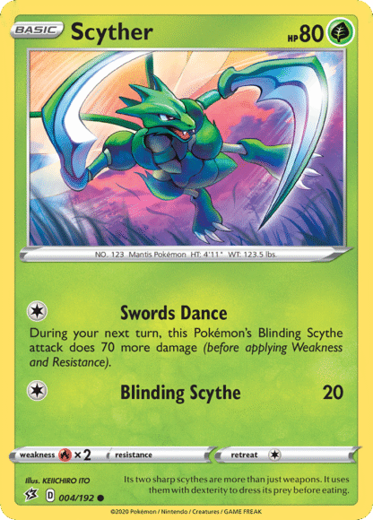 Scyther Reverse - Rebel Clash