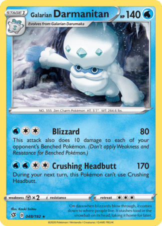Galarian Darmanitan Reverse - Rebel Clash