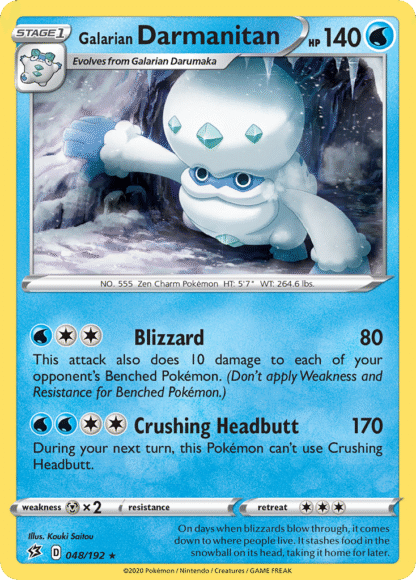Galarian Darmanitan Reverse - Rebel Clash