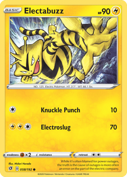 Electabuzz Reverse - Rebel Clash