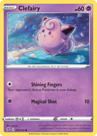 Clefairy Reverse - Rebel Clash