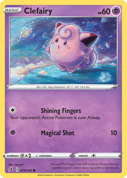 Clefairy Reverse - Rebel Clash