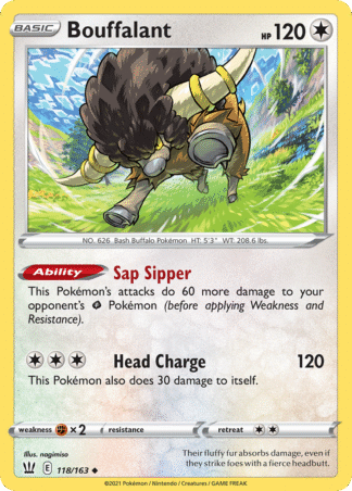 Bouffalant Reverse - Battle Styles