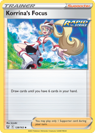 Korrina's Focus Reverse - Battle Styles