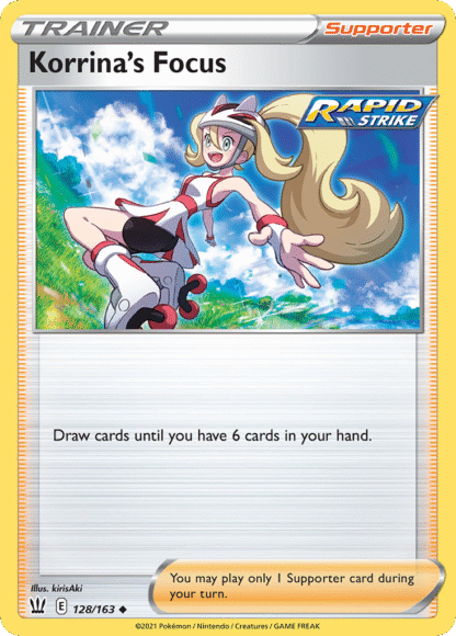Korrina's Focus Reverse - Battle Styles