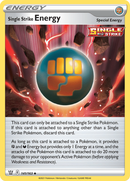Single Strike Energy Reverse - Battle Styles