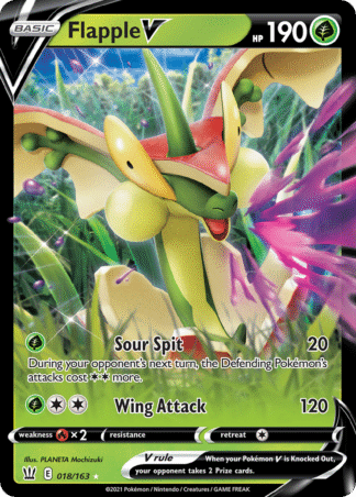 Flapple V - Battle Styles