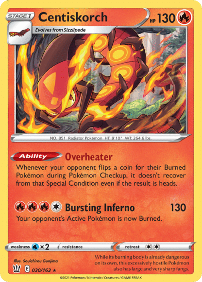 Centiskorch Reverse - Battle Styles