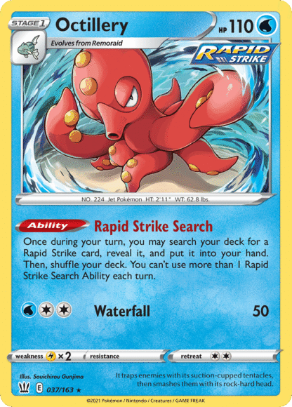 Octillery Reverse - Battle Styles
