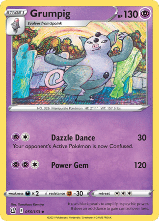 Grumpig Reverse - Battle Styles