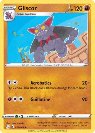 Gliscor Reverse - Battle Styles