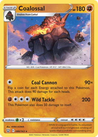 Coalossal - Battle Styles