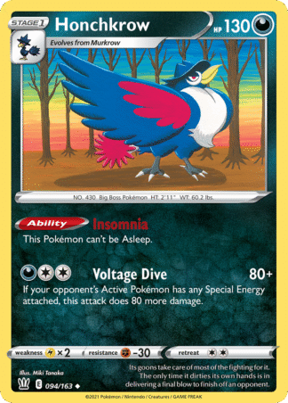 Honchkrow Reverse - Battle Styles