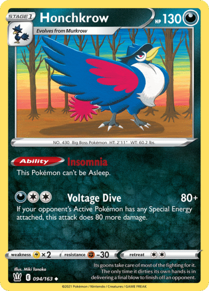 Honchkrow Reverse - Battle Styles