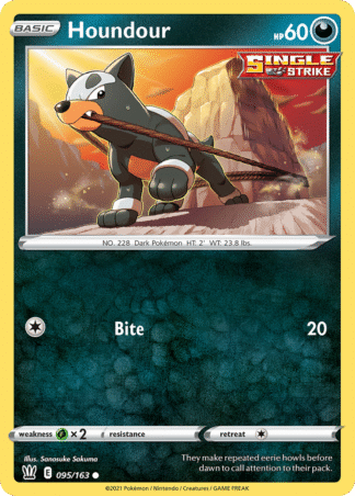 Houndour Reverse - Battle Styles